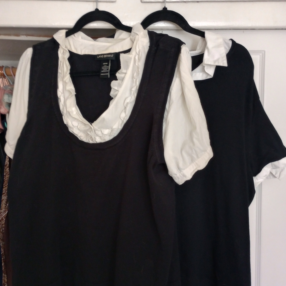 Layered look tops